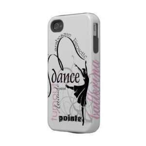  Dance On Pointe Case Mate Case Iphone 4 Tough Case Cell 