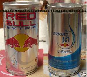 RED BULL extra CAN SAVE WATER energy drink OLD RARE  