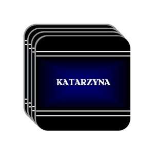  Personal Name Gift   KATARZYNA Set of 4 Mini Mousepad 
