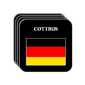  Germany   COTTBUS Set of 4 Mini Mousepad Coasters 