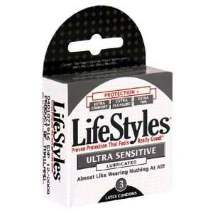  LifeStyles Extra Pleasure Brand 1703 Ultra Sensitive 
