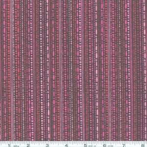   Beaded Stripe Candy Pink Fabric By The Yard Arts, Crafts & Sewing