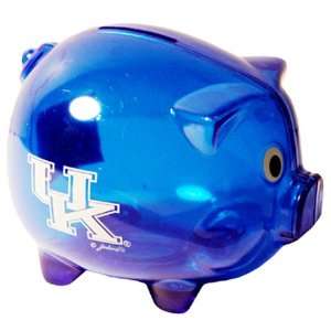   NCAA Kentucky Wildcats Plastic Piggy Bank (Blue)
