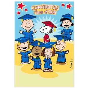 Congrats Class of 2011 (Dayspring 5154 8)   Peanuts Graduation Card