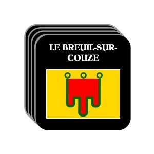  Auvergne   LE BREUIL SUR COUZE Set of 4 Mini Mousepad 