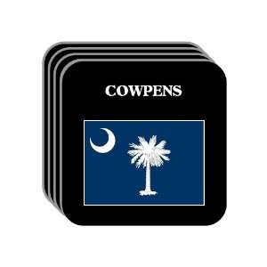  US State Flag   COWPENS, South Carolina (SC) Set of 4 Mini 