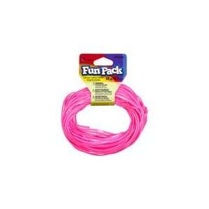  Fun Pack Plastic Craft Lace Pink