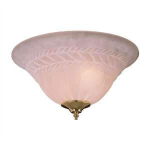  Craftmade LKE107 Elegance Ceiling Fan Light Kit with Scavo 