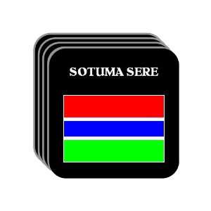  Gambia   SOTUMA SERE Set of 4 Mini Mousepad Coasters 