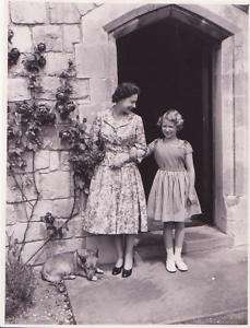 HRH Queen Elizabeth II & Princess Anne, Corgi 1950s  