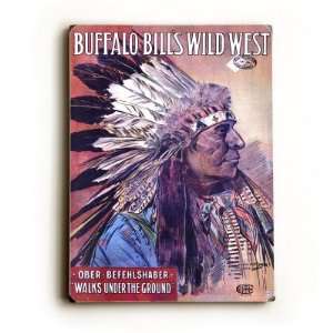  Buffalo Bill Wild West Indian , 12x9