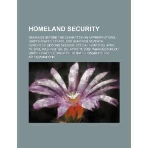  Homeland security hearings before the Committee on 