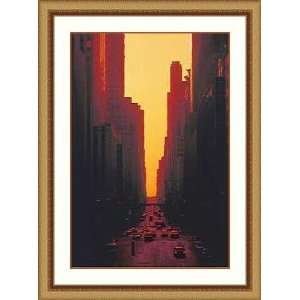   at Sunset by S.S. Yamamoto   Framed Artwork