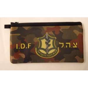   Military IDF Pencil Case   with Israeli Army Logo 