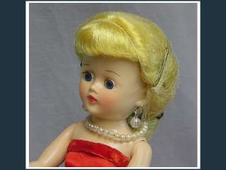VOGUE Jill Blonde Doll 1957 Wearing #3130 w/BOX LOVELY  