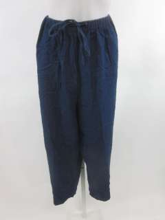   cotton pants size 18 elastic drawstring waist front pockets relaxed
