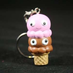  Strawberry and Chocolate Ice Cream Cone Toys & Games
