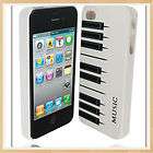 Music Piano Pattern Back Hard Case Cov