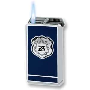  Zino Platinum lighter Jetflame blue