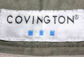 Covington sz 44 Green Khaki Mens Shorts DD58  