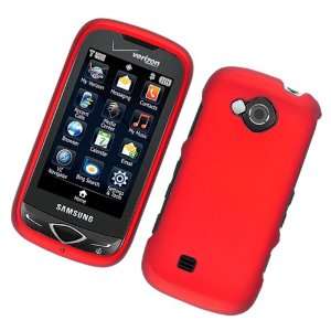  Red Texture Hard Protector Case Cover For Samsung Reality 