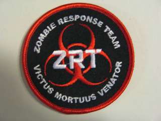 VELCRO) Zombie Response Team Patch  