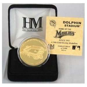  Florida Marlins   Dolphin Stadium   24KT Gold 