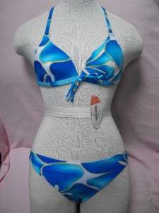 VERONA 2 piece bikini bathing suit pink blue sz M L XL  