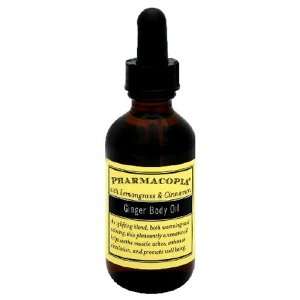  Pharmacopia Ginger Body Oil, with Lemongrass & Cinnamon, 1 
