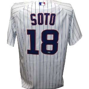  Geovany Soto #18 Chicago Cubs 2010 Opening Day Game Used 