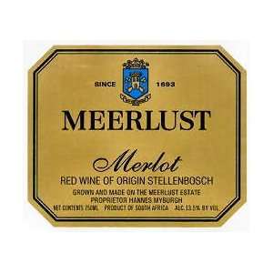   Stellenbosch Merlot South Africa 750ml Grocery & Gourmet Food