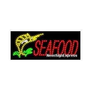  Seafood LED Sign 