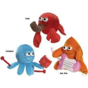  Zanies Ocean Orchestra 5 Sea Star Plush for Dogs Pet 