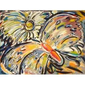  Gaspar Cunha   Butterfly Canvas Giclee Open Edition