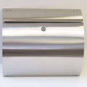    EuropeanHome Stainless Steel Curb Appeal Mailbox
