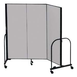 Screenflex 4 H Freestanding Portable Partition   Three Panels (5 9 