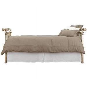  Brass Sleigh Daybed   Antique & Polished By Charles P 