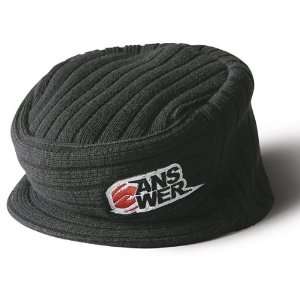  Answer Racing Stacked Beanie   One size fits most/Black 