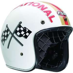   Limited Edition Custom 500 Touring Motorcycle Helmet   White / X Large