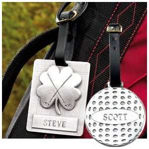  PERSONALIZED CLOVER SPORTS BAG TAG 