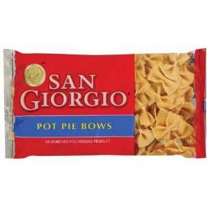 San Giorgio Pot Pie Bows   12 Pack Grocery & Gourmet Food