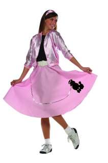 NEW TEEN GIRLS PINK LADY 1950S BOMBER COSTUME JACKET  