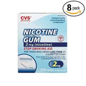  Cvs 170 Original 2mg Gum Like Nicorette Health & Personal 