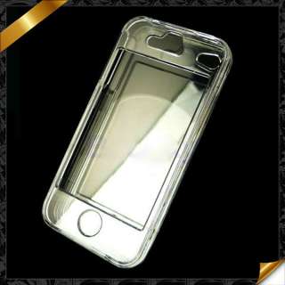 CRYSTAL CLEAR HARD CASE COVER FOR NEW APPLE IPHONE 4G 4  