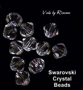 Clear, Swarovski Crystal Beads
