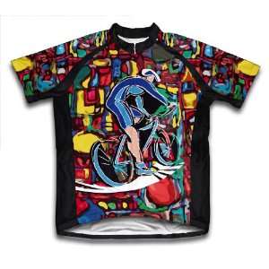  Cyclist Art Cycling Jersey for Youth