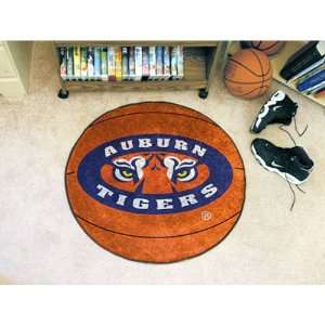  BSS   Auburn Tigers NCAA Basketball Round Floor Mat (29 