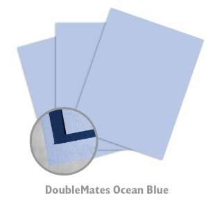  DoubleMates Ocean Blue Cardstock   200/Carton Office 