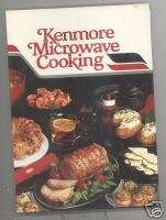  Kenmore MIcrowave Cooking Cookbook Recipes 1984  