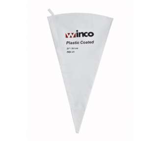 Pastry Bag, 21, cotton outside, plastic coated inside,